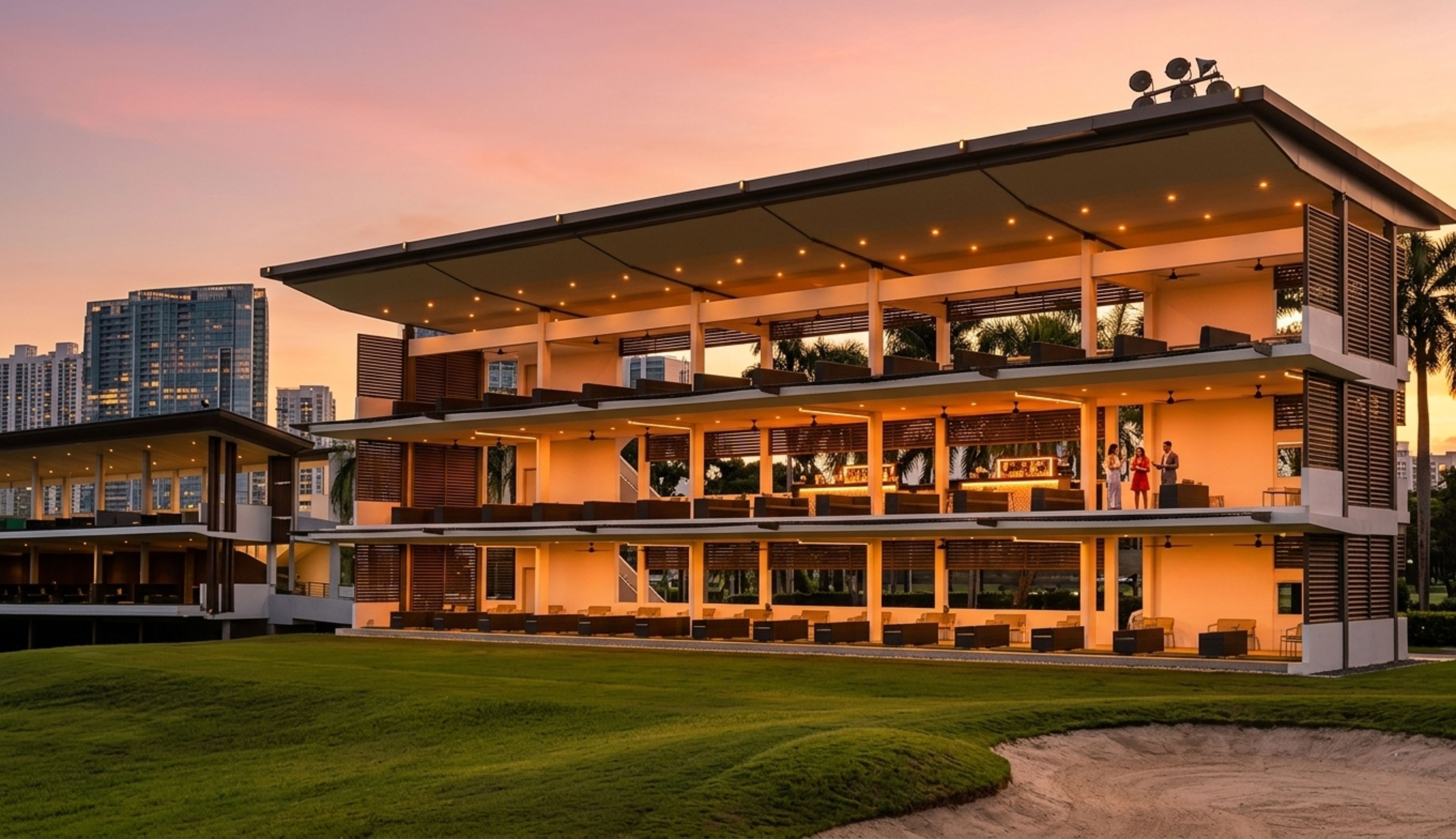 Two-Storey 74 Bays Fully Automated Driving Range